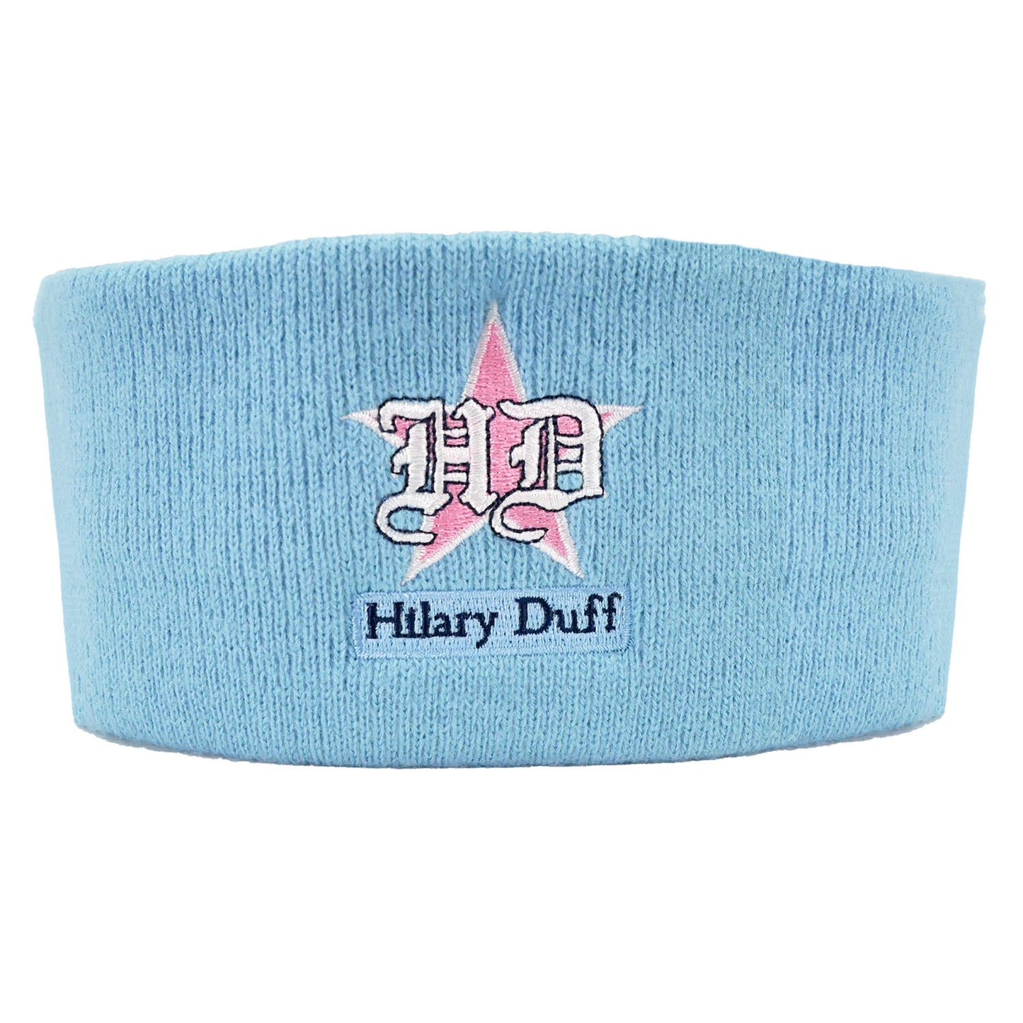 Embroidered HD Star Logo Blue Headband Headband