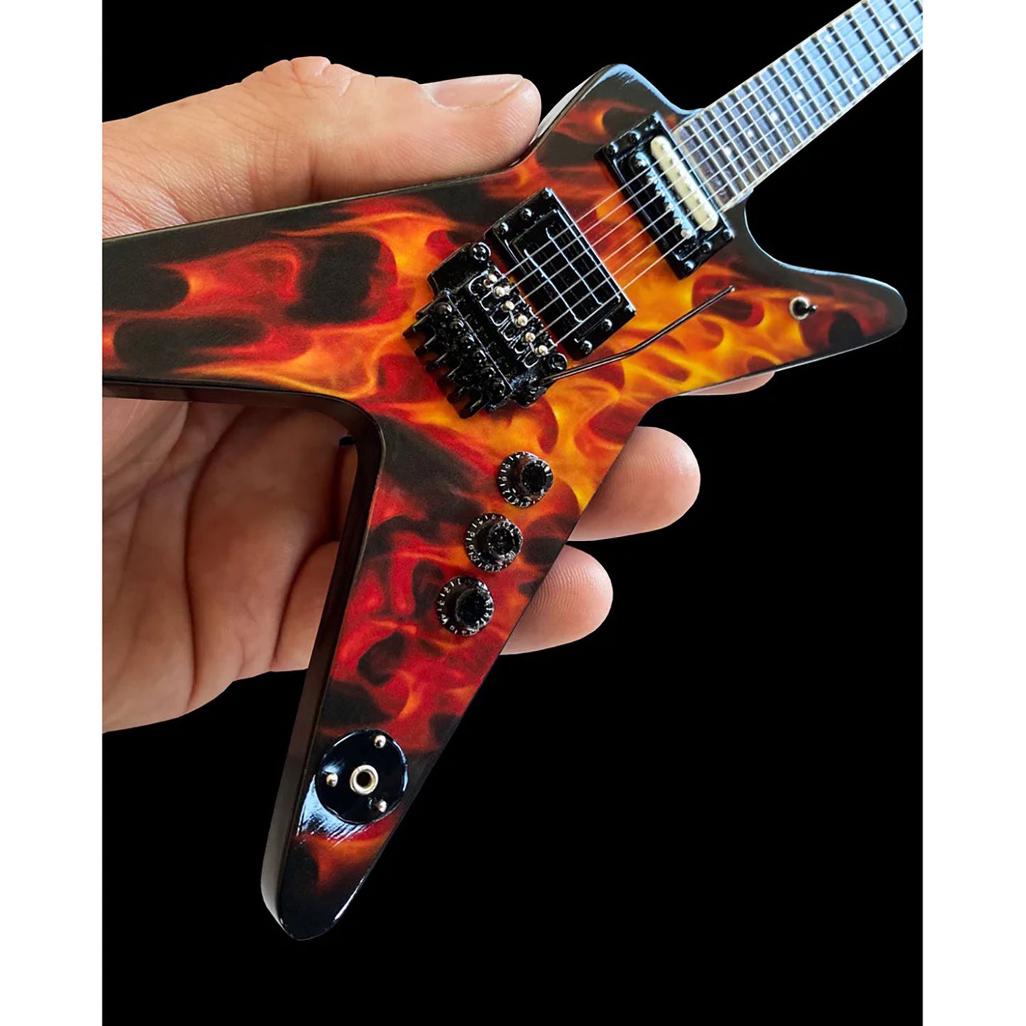 Dimebag Darrell Dean Dimebag Dime O Flame ML Mini Guitar Collector Items Alt 2