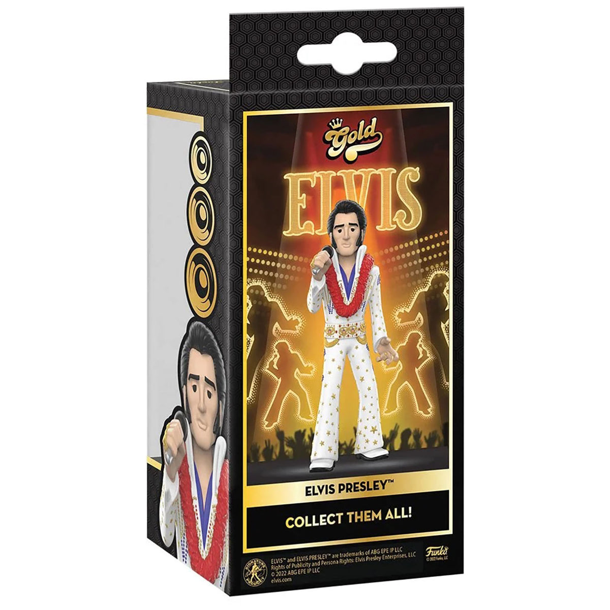 Funko Gold Elvis Presley 5-Inch Premium Vinyl Figure Vinyl Figure Back
