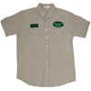 Vintage Embroidered Patches Employee Workshirt Work Shirt