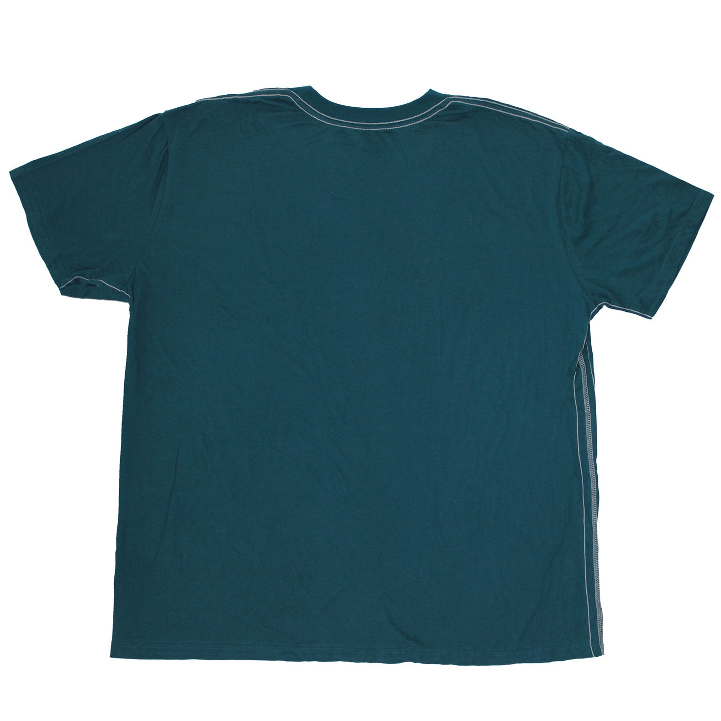 Lynyrd Skynyrd Rebel Guitar On Teal Trunk LTD Tee Vintage T-shirt Back