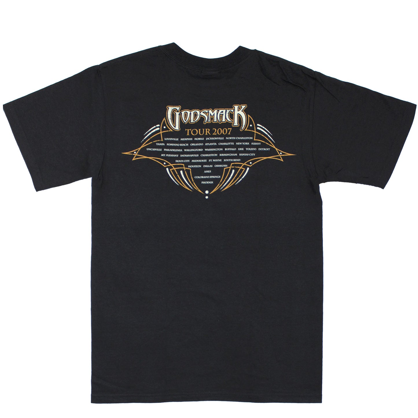 Godsmack Bike Tee T-shirt Back