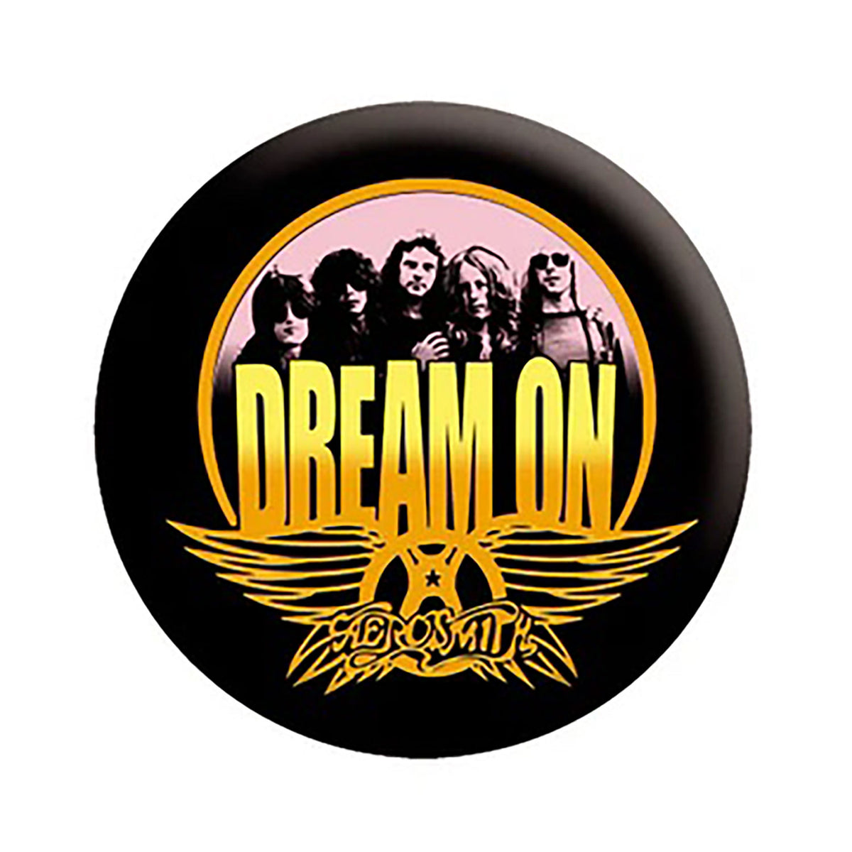 Aerosmith Dream On Button Front