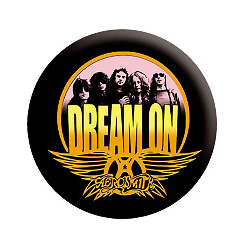 Aerosmith Dream On Button