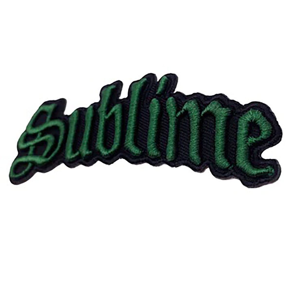 Sublime Old English Logo Embroidered Patch Back