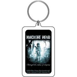 Machine Head Through The Ashes Of Empires (Rare Find - Only 1 Available) Plastic Key Chain Front
