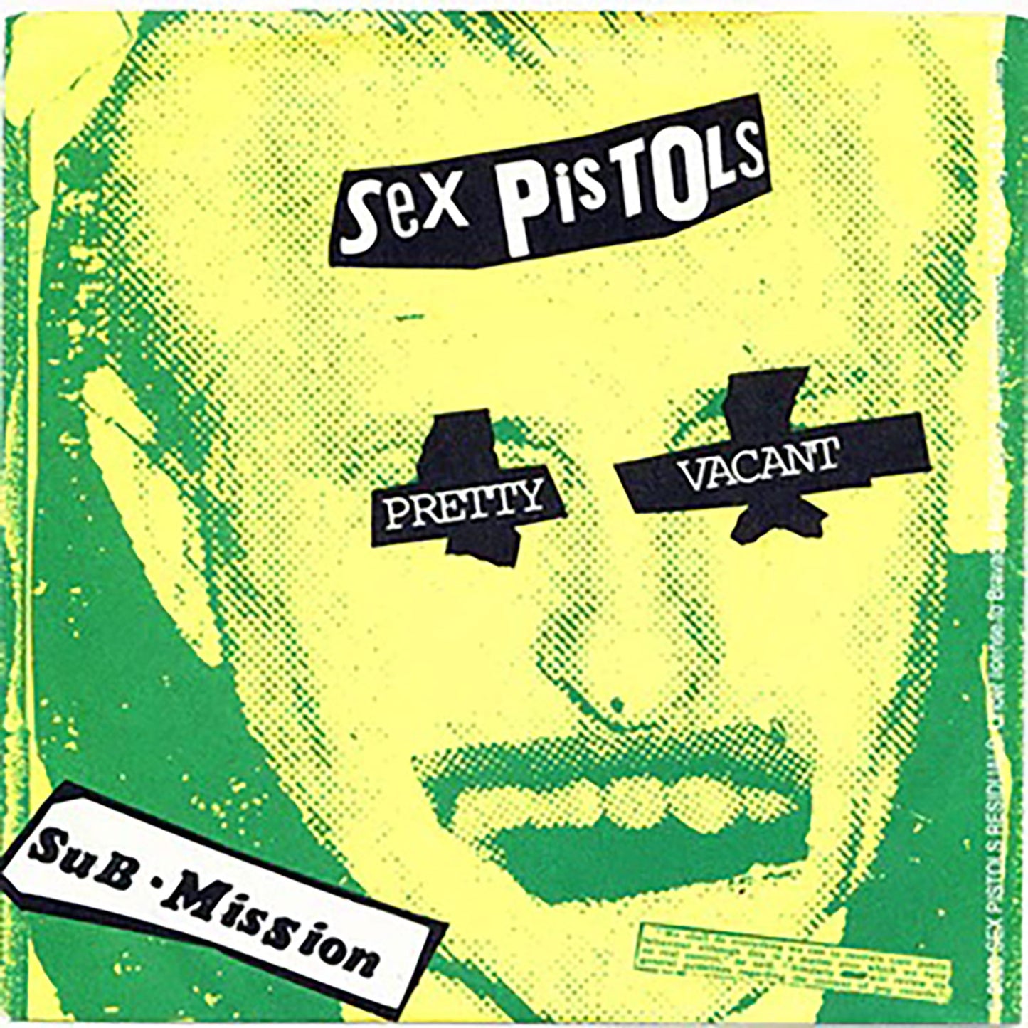 Sex Pistols Pretty Vacant Sticker Front