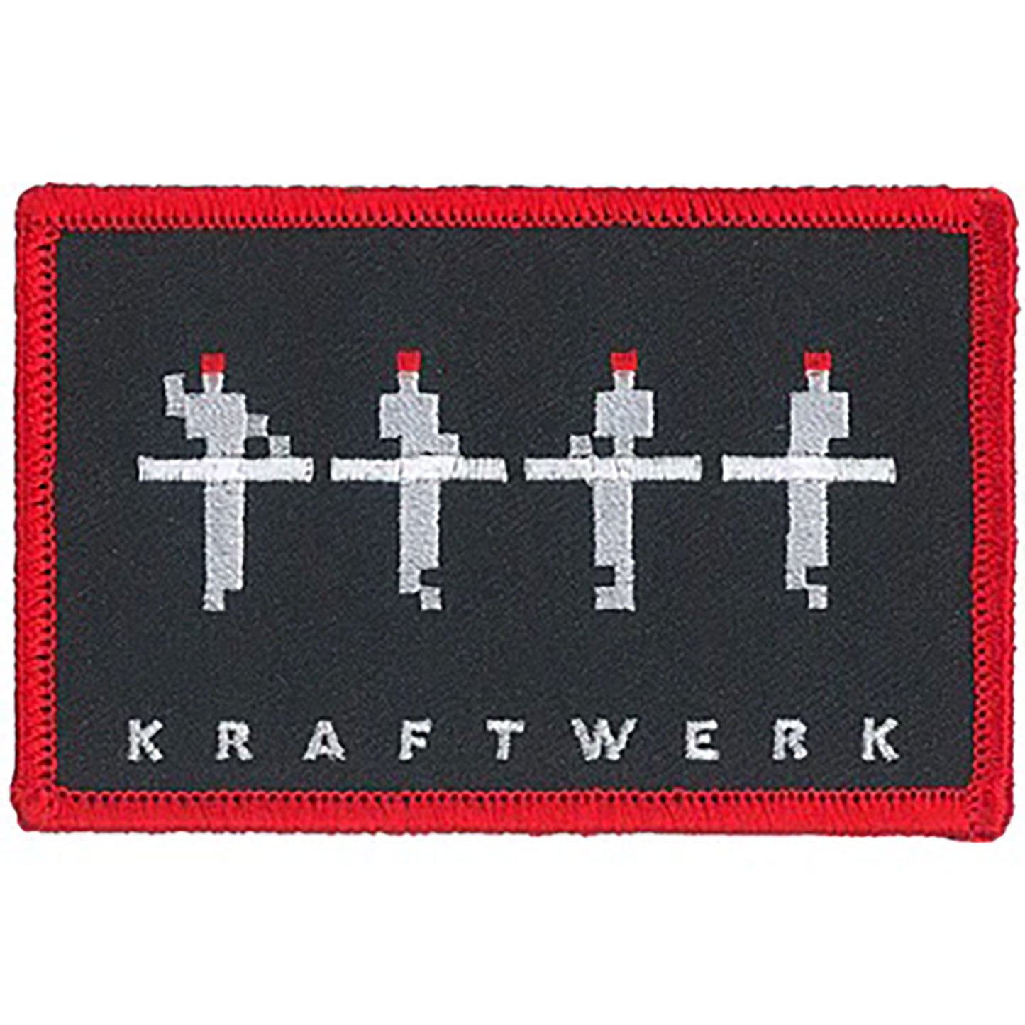Kraftwerk Pixels Embroidered Patch Front