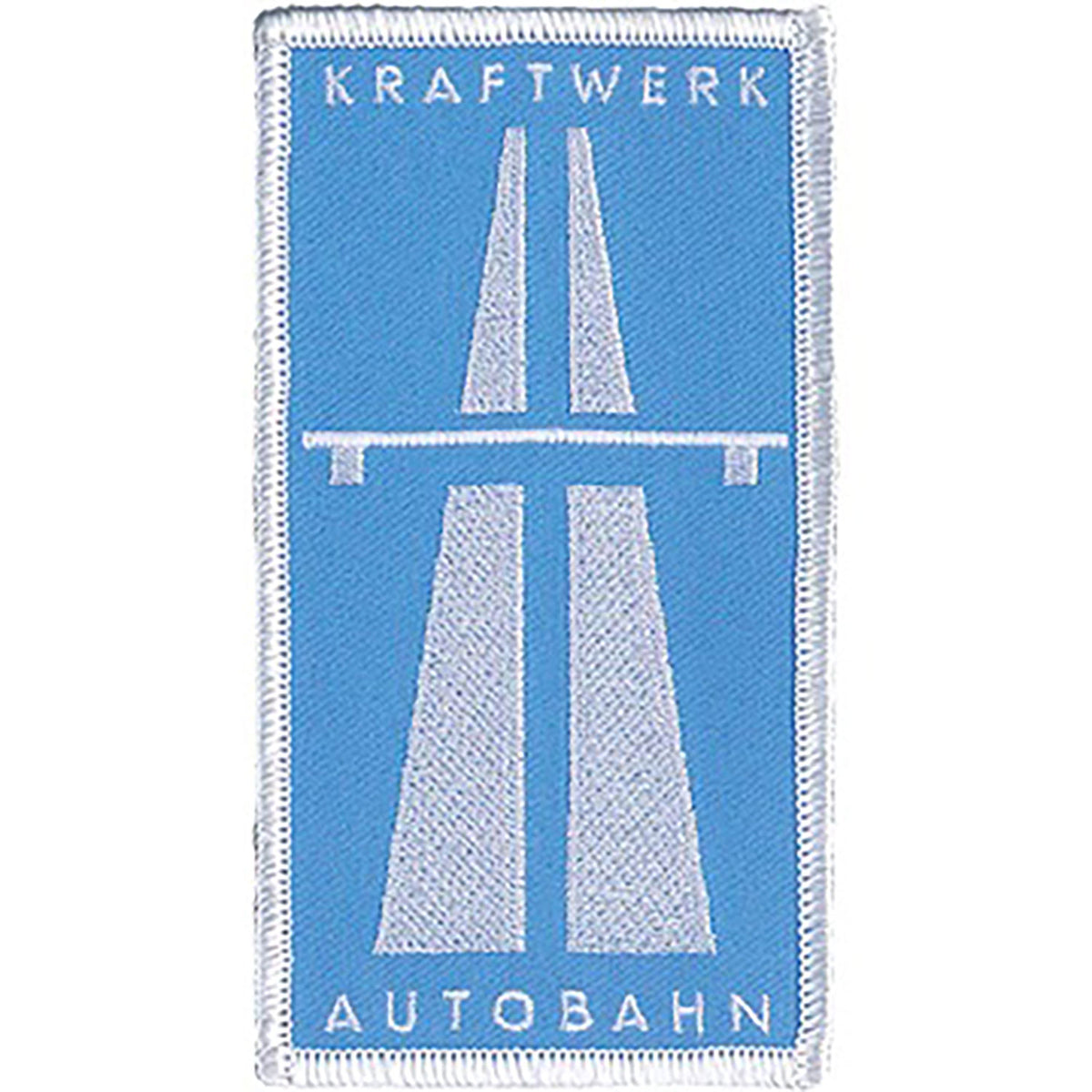 Kraftwerk Authobahn Embroidered Patch Front