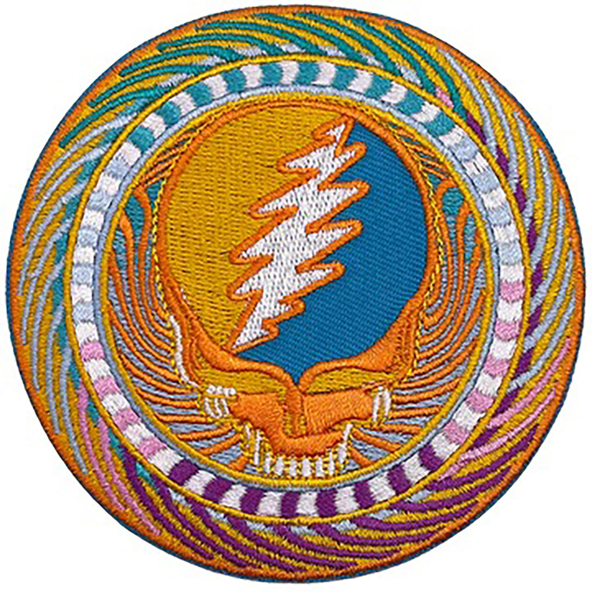 Grateful Dead Sunburst SYF Embroidered Patch Front