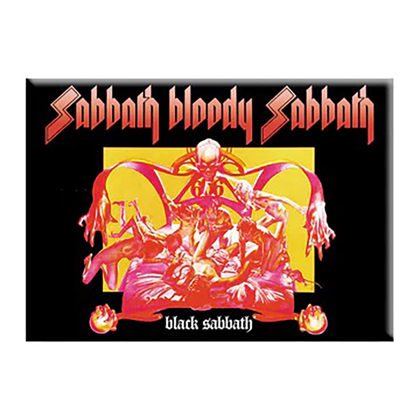 Black Sabbath Bloody Sabbath Magnet Front