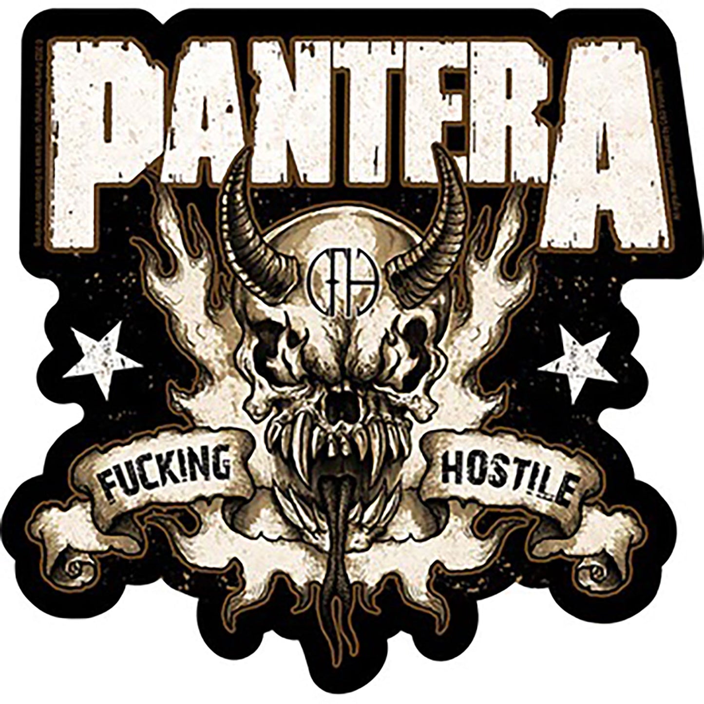 Pantera Hostile Sticker Front