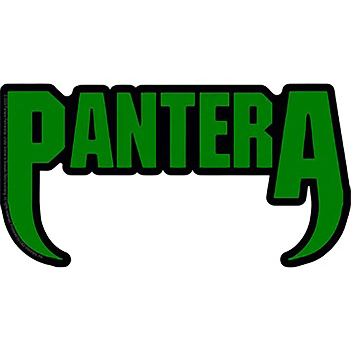 Pantera Logo Sticker Front