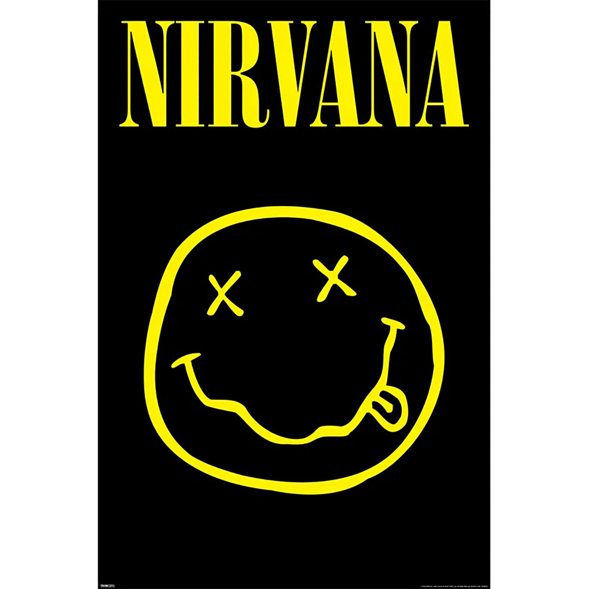 Nirvana Smiley Logo Domestic Poster Front
