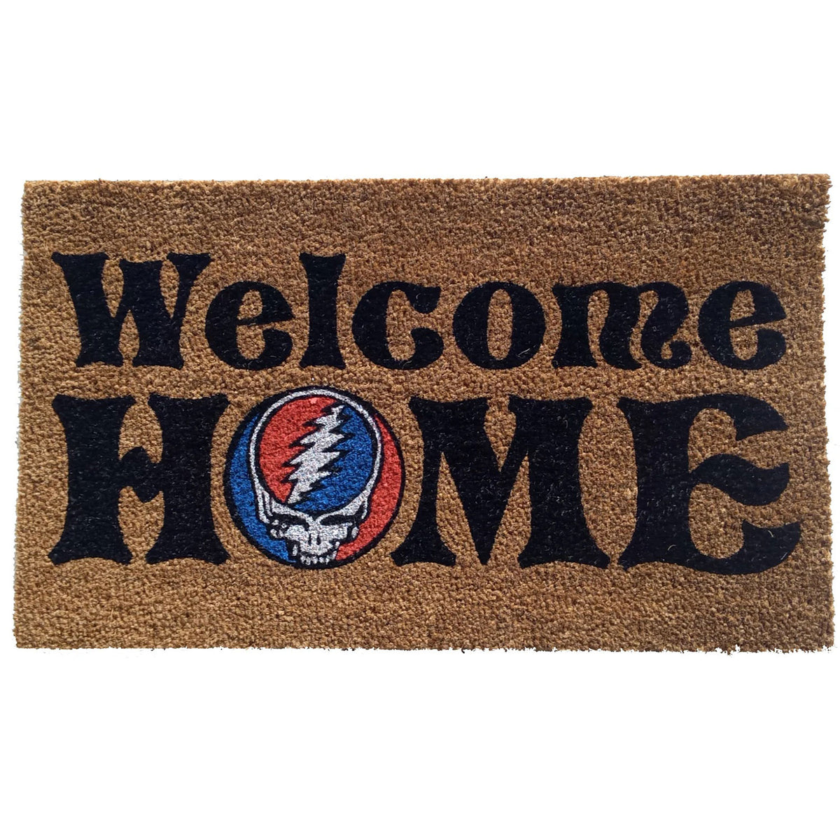 Grateful Dead Welcome Home Door Mat Front
