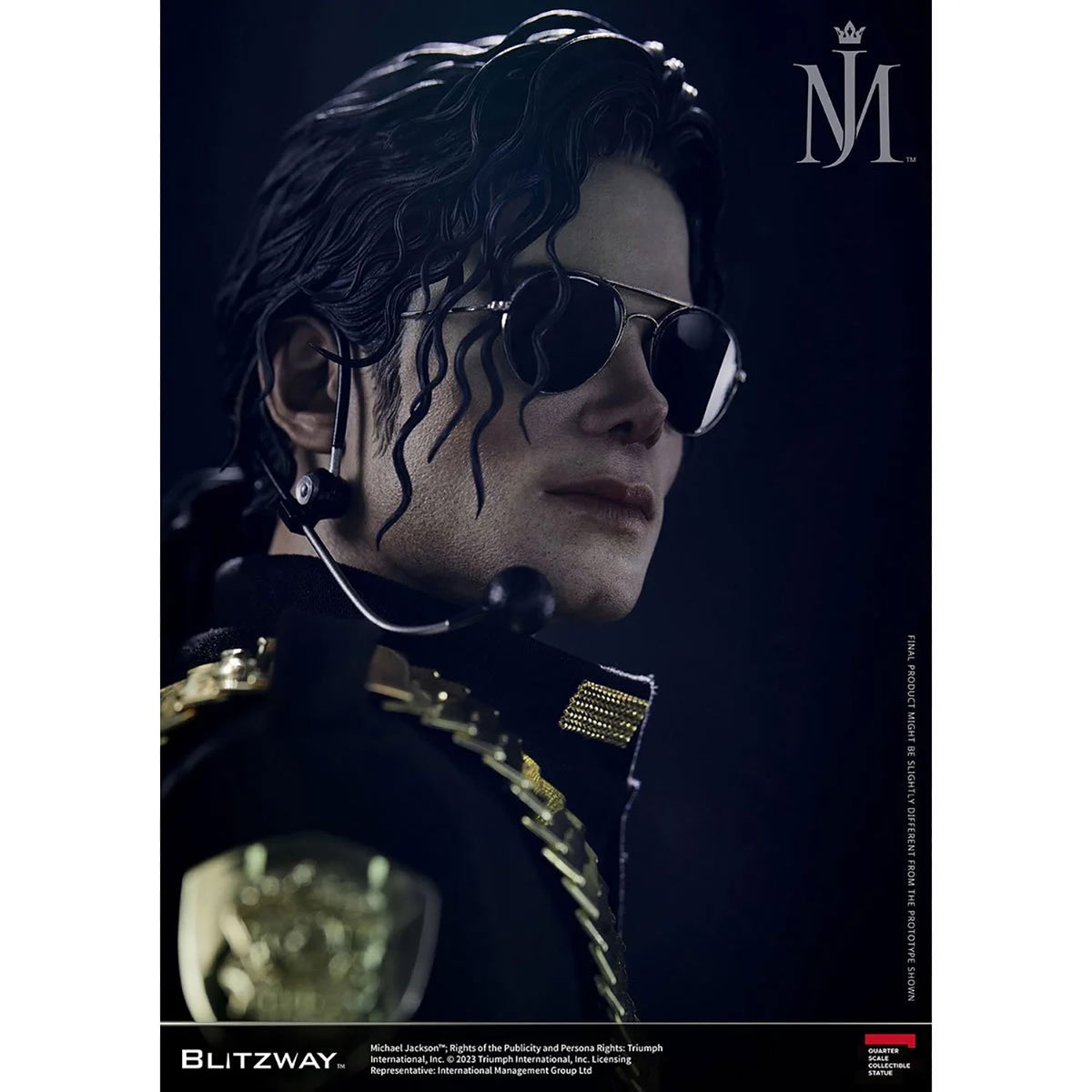 Michael Jackson Blitzway Standard Version 1:4 Superb Scale Statue Sculpture Alt 2