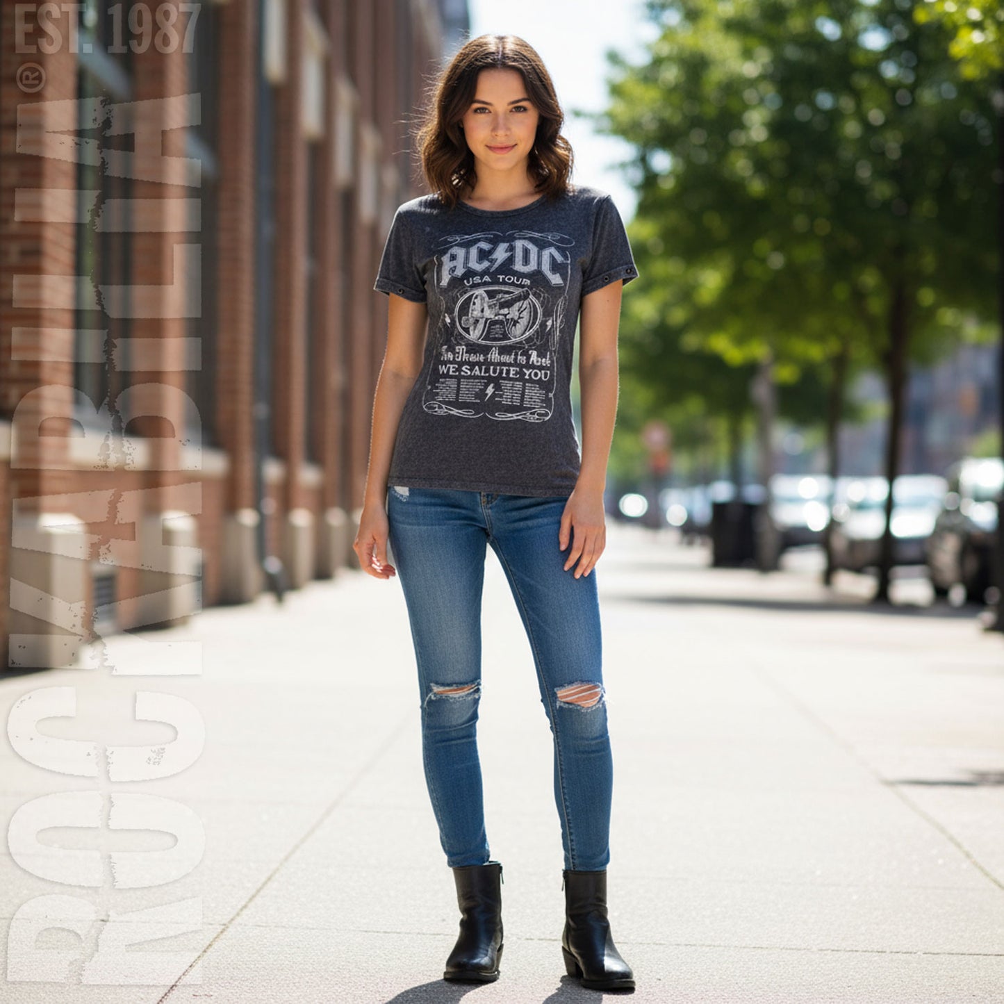 AC/DC USA Tour For Those About to Rock We Salute You Junior Top Alt 2