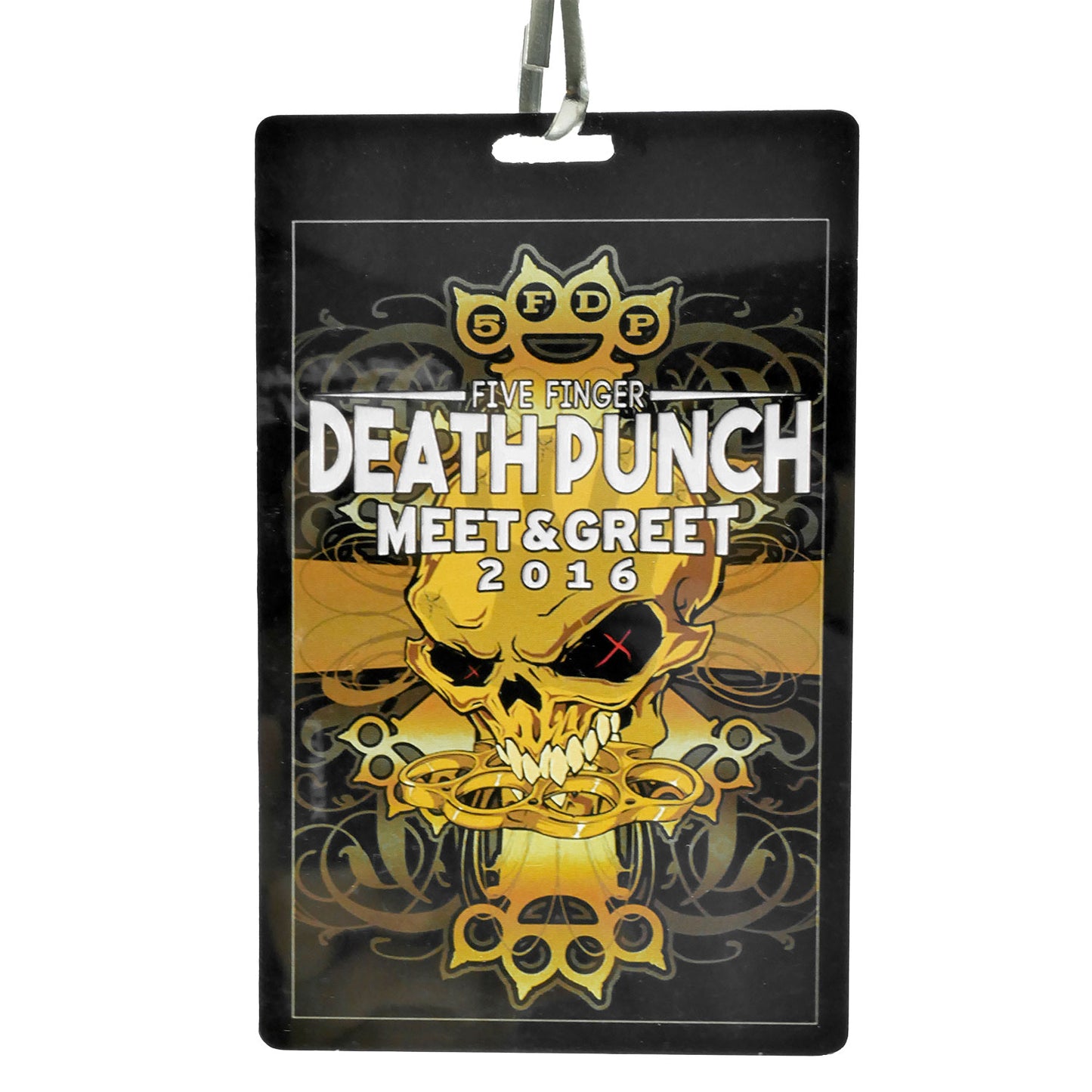 Five Finger Death Punch Meet & Greet 2016 With Lanyard Lanyard Back