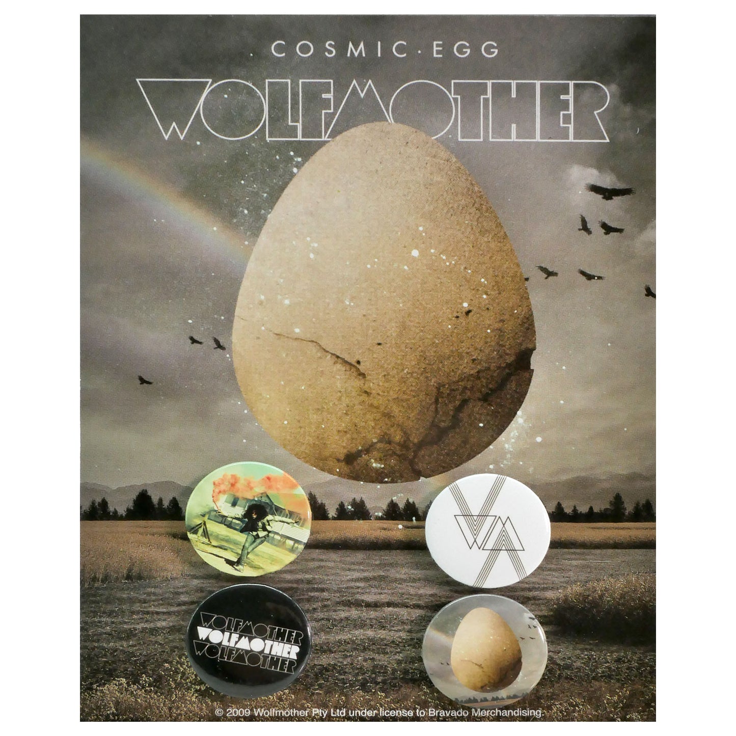 Wolfmother Cosmic Egg Collector Items Front