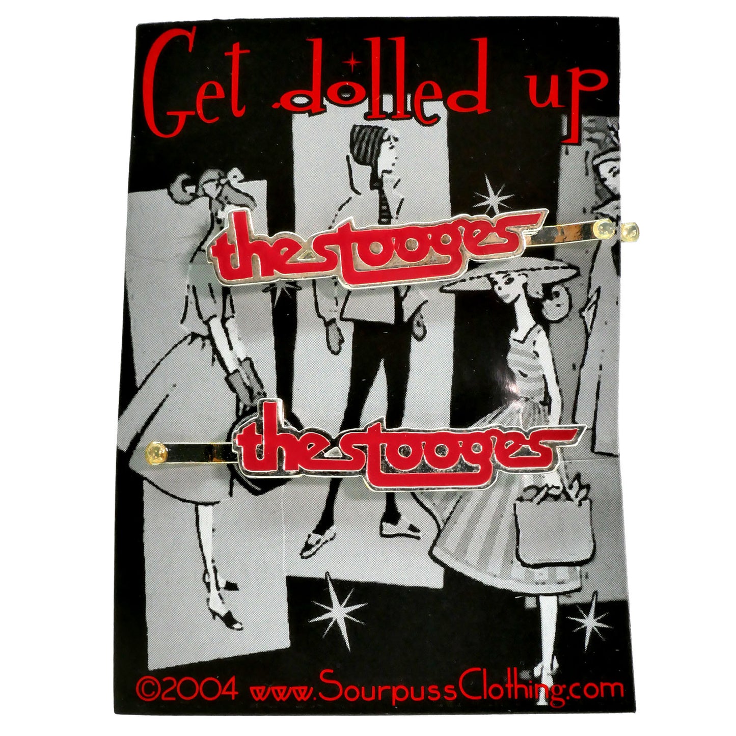 The Stooges Hair Pins Hair Accessory Front