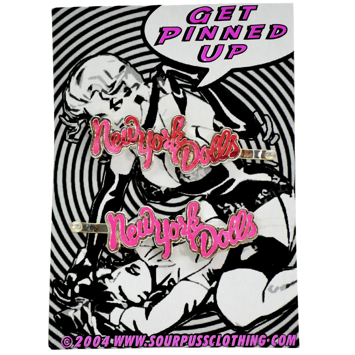 New York Dolls Hair Pins Hair Accessory Front