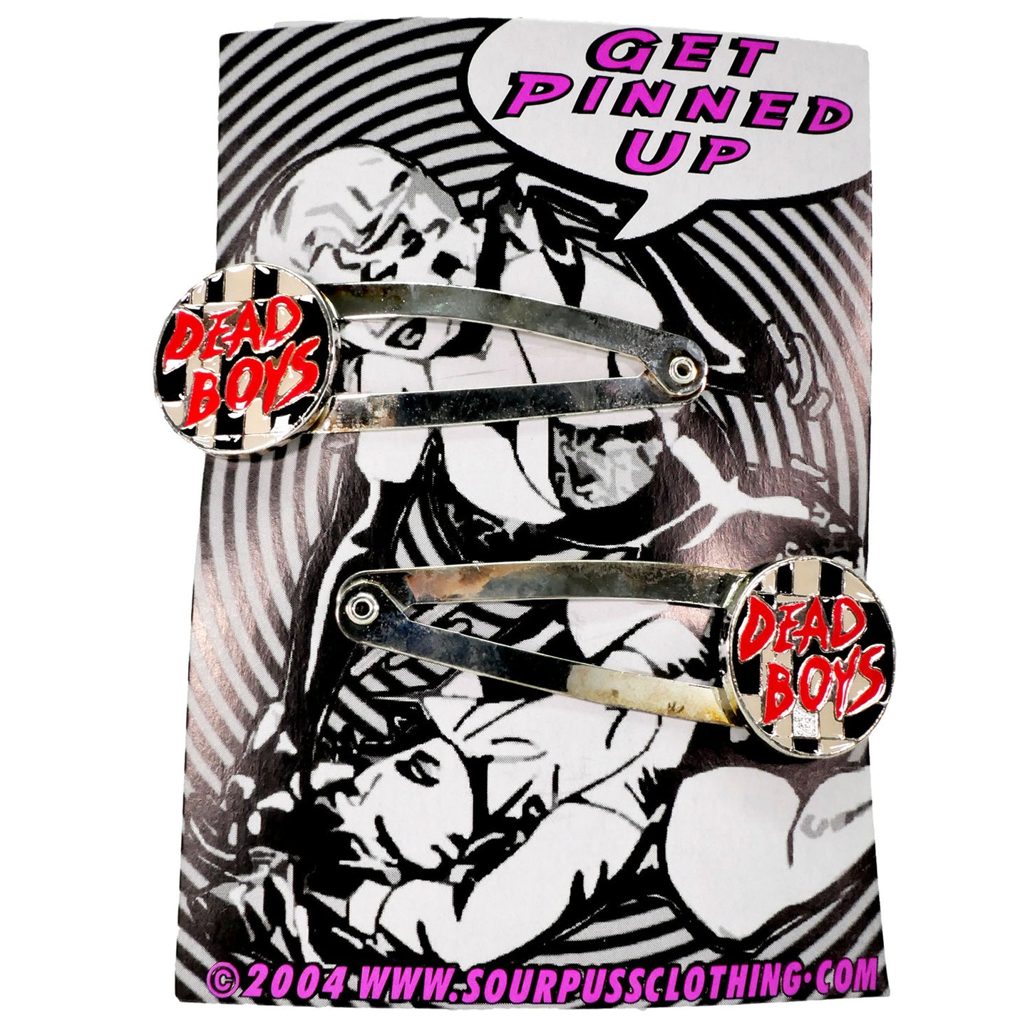 Dead Boys Hair Clips Hair Accessory Front