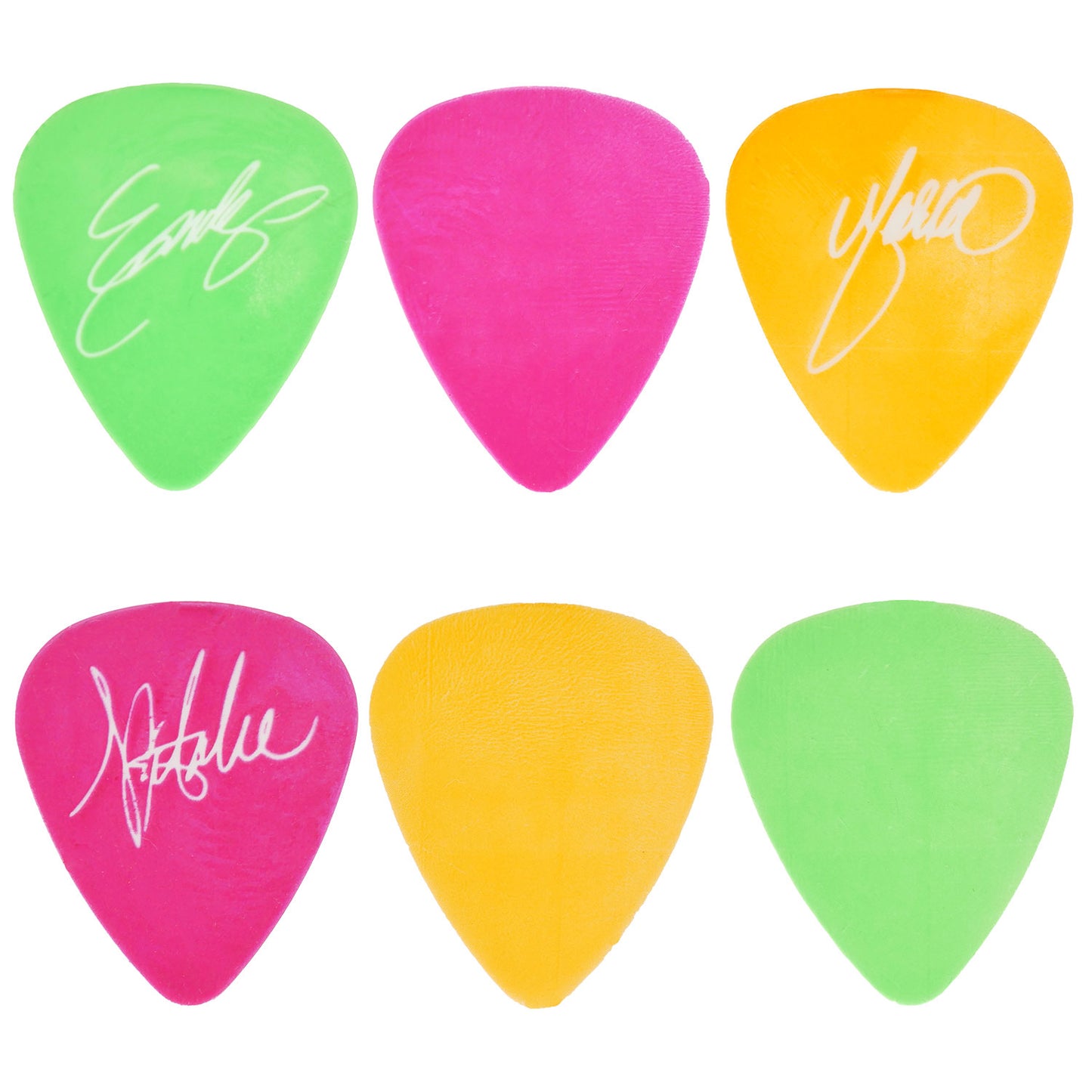 6 Pack Of Guitar Picks Guitar Pick