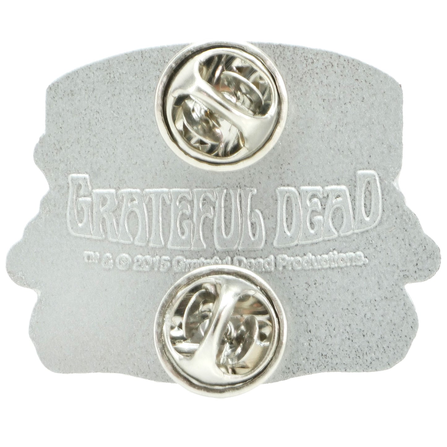 Grateful Dead Bear Crest 50 Years Cloisonne Stick Pin Pewter Pin Badge Back