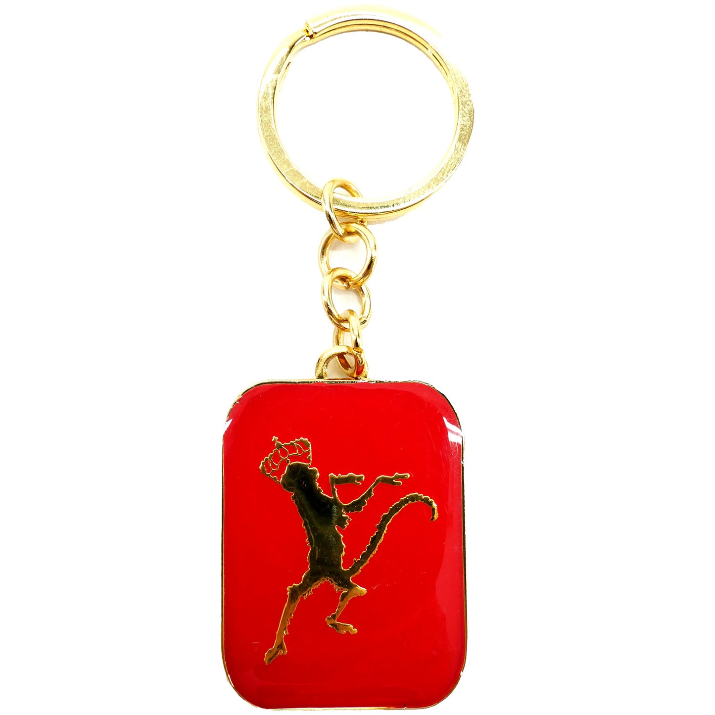 James Blunt tour 2006 Red Enamel & Metal Keychain Metal Key Chain Back
