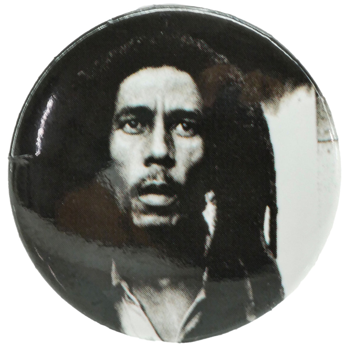 Bob Marley Black/White Button Front