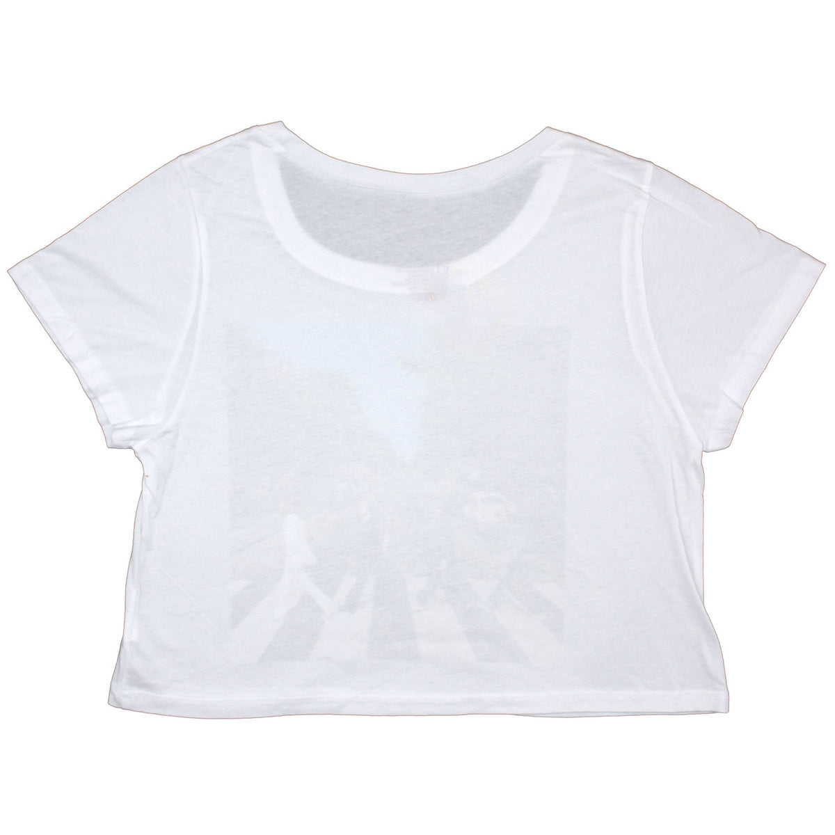 Beatles Abbey Road Crop Top Junior Top Back