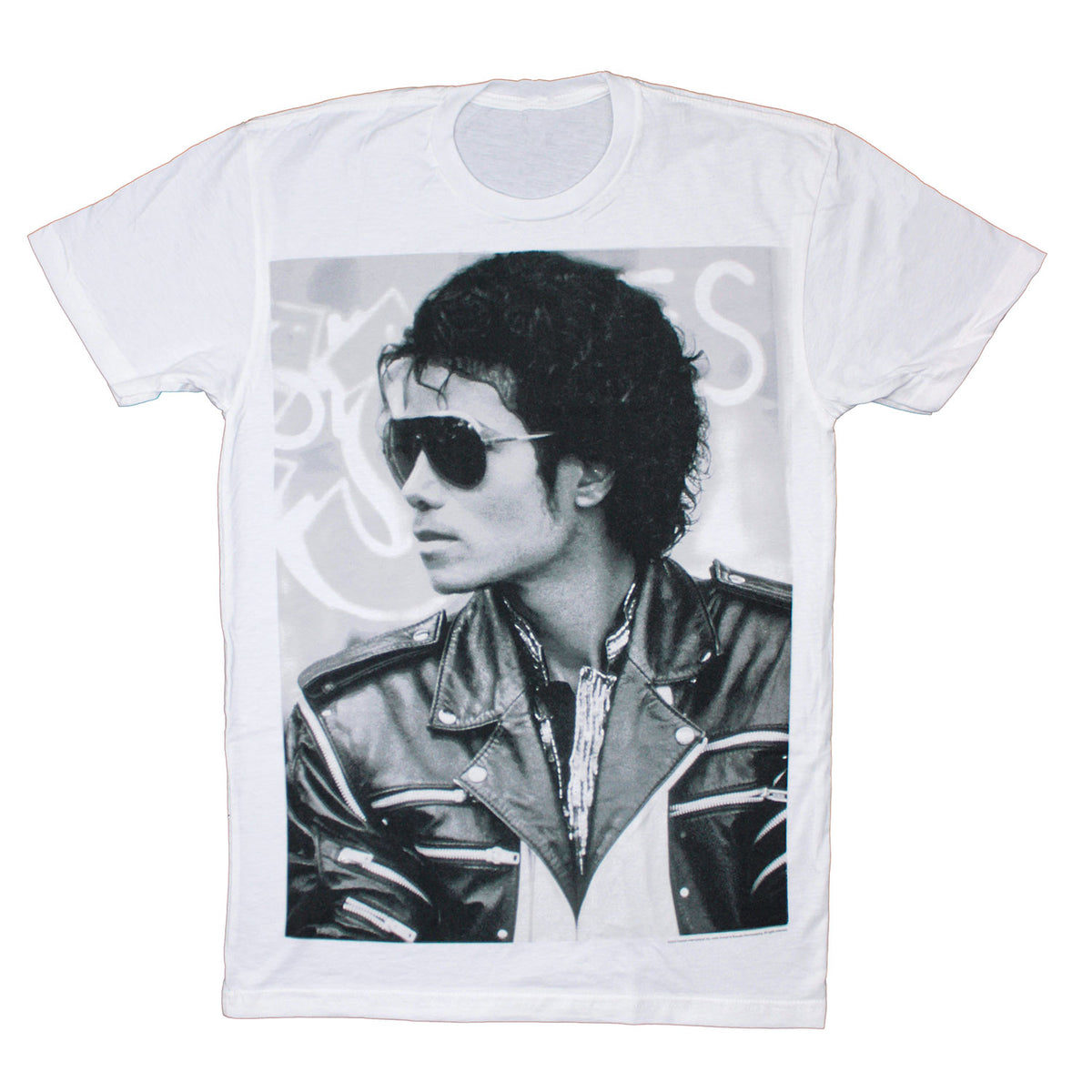 Michael Jackson Sunglasses Tee T-shirt Front