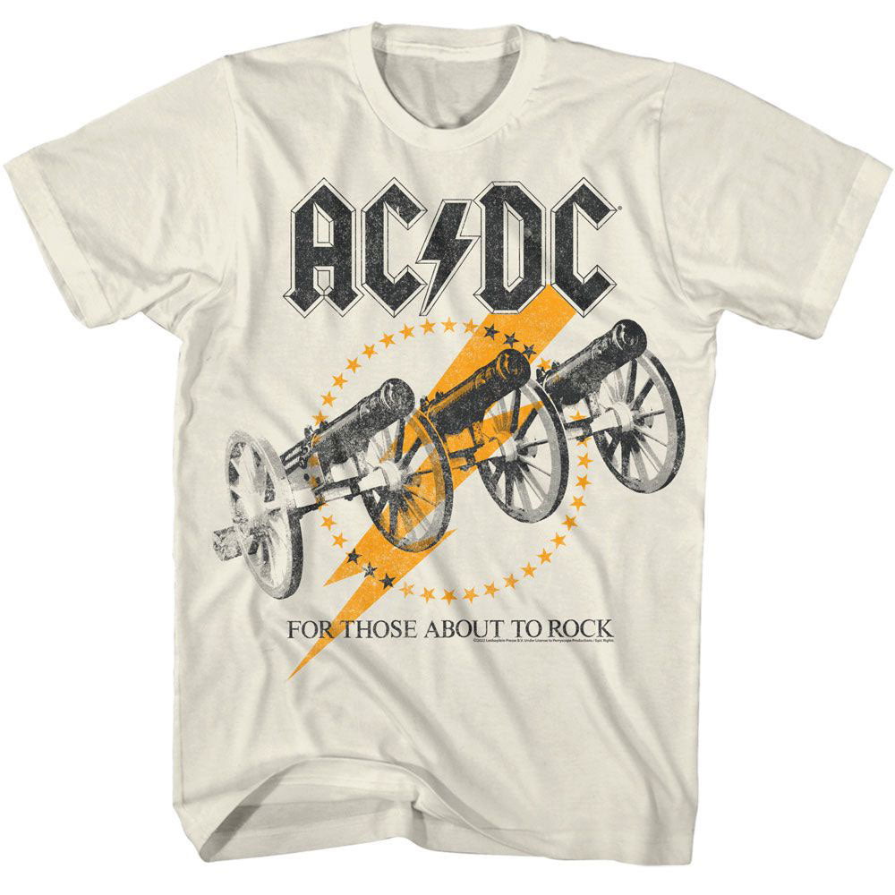 AC/DC Flashy Cannons T-shirt Front