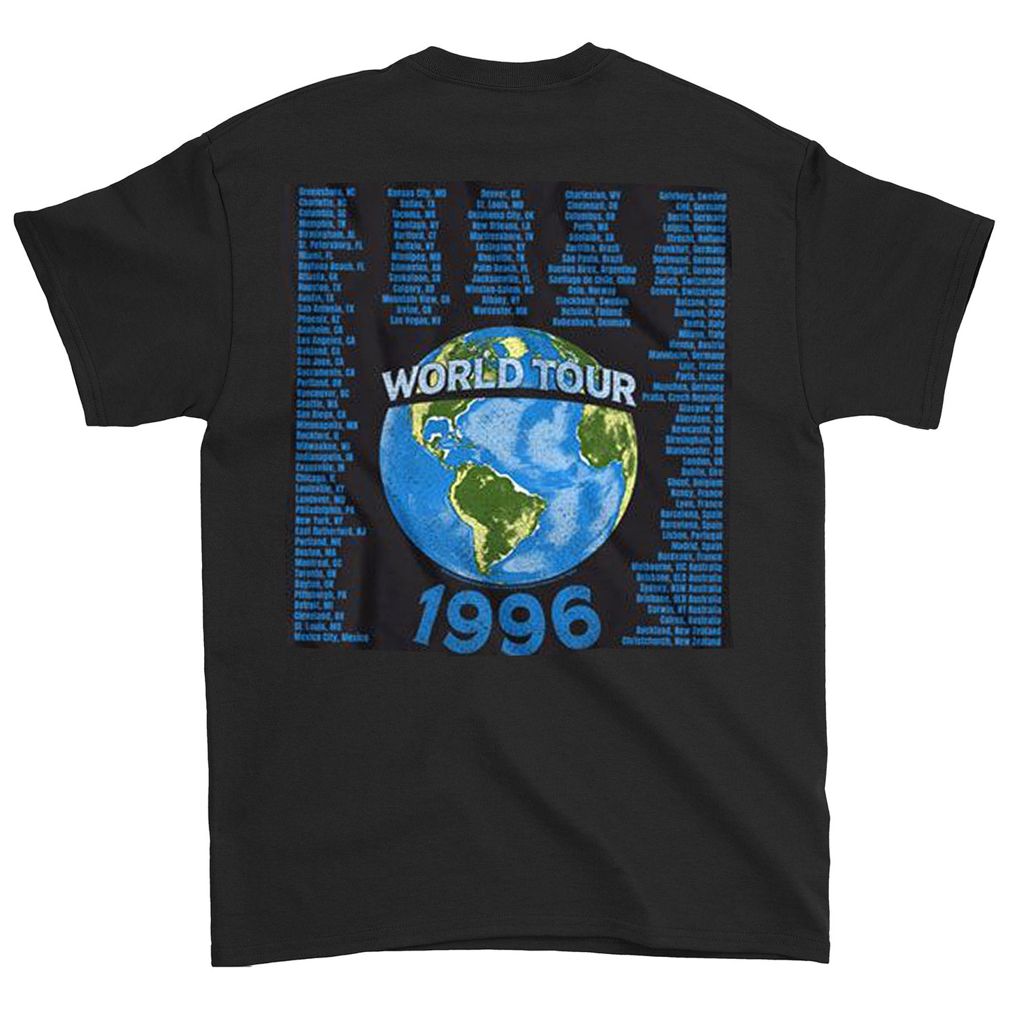 AC/DC Bb World Tour T-shirt Back