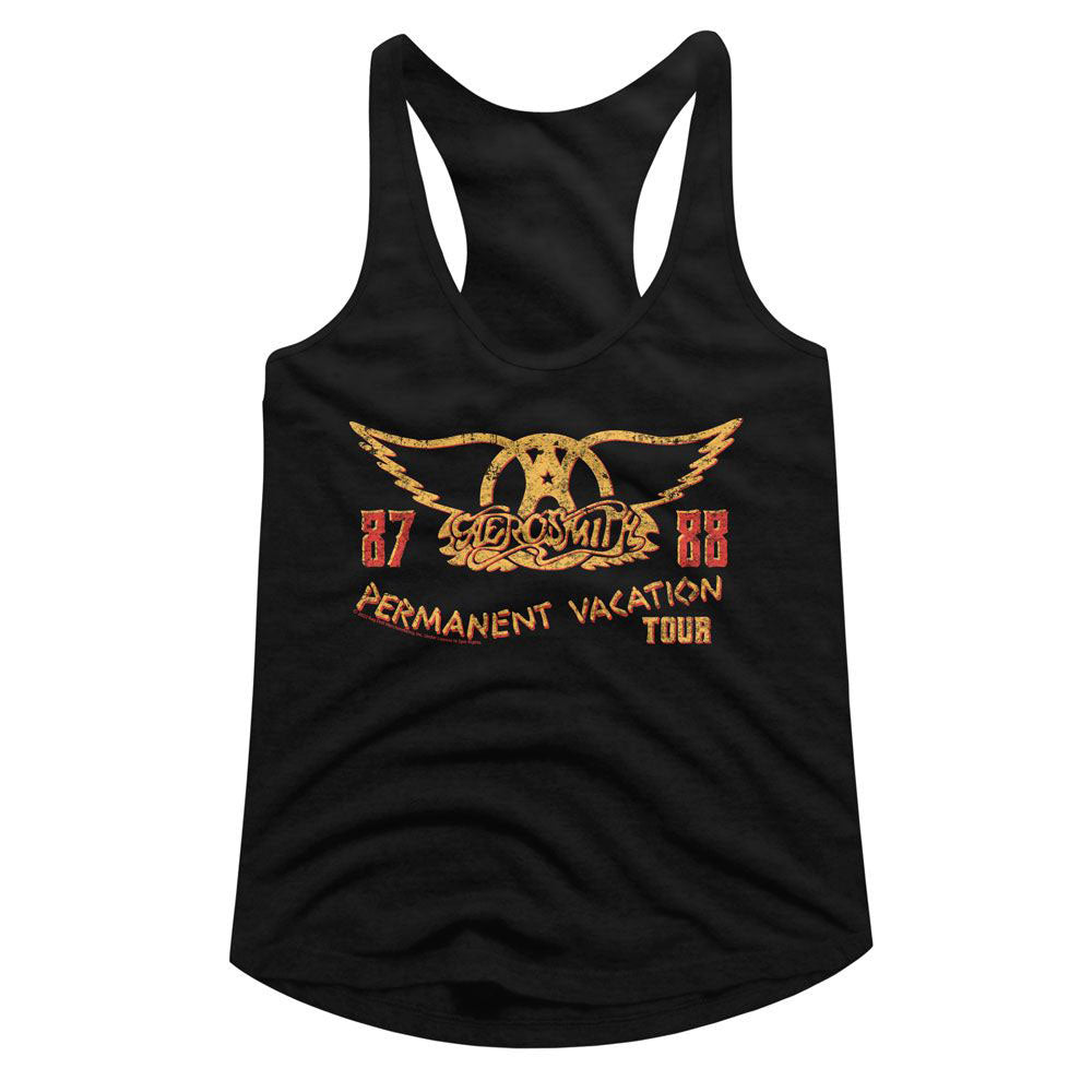 Aerosmith Pv Tour 87 88 Junior Top Front