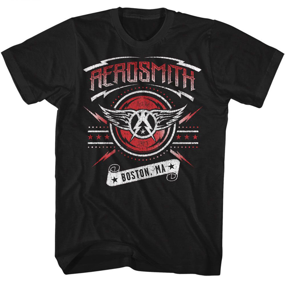 Aerosmith Boston 2015 T-shirt Front
