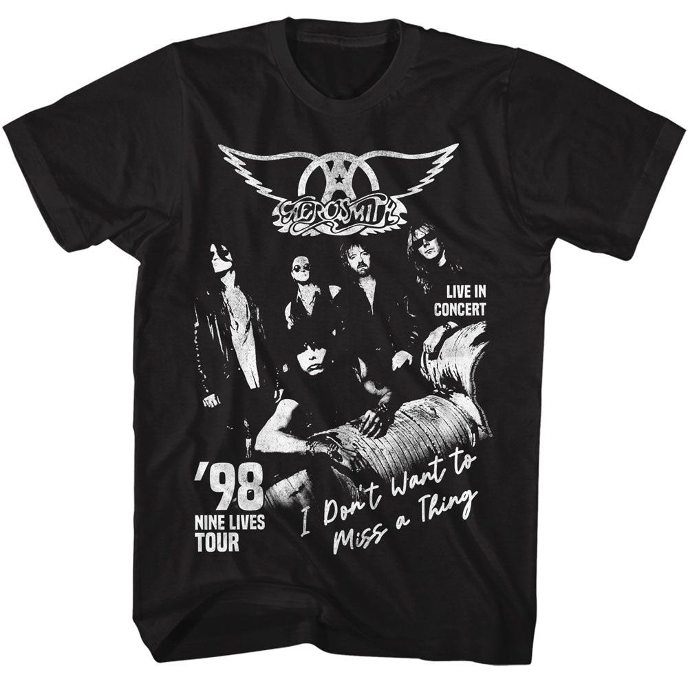 Aerosmith Miss A Thing T-shirt Front