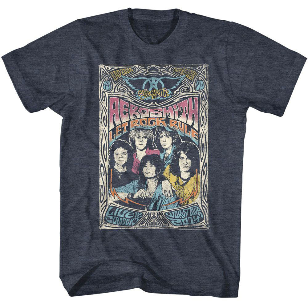 Aerosmith Let Rock Rule T-shirt Front