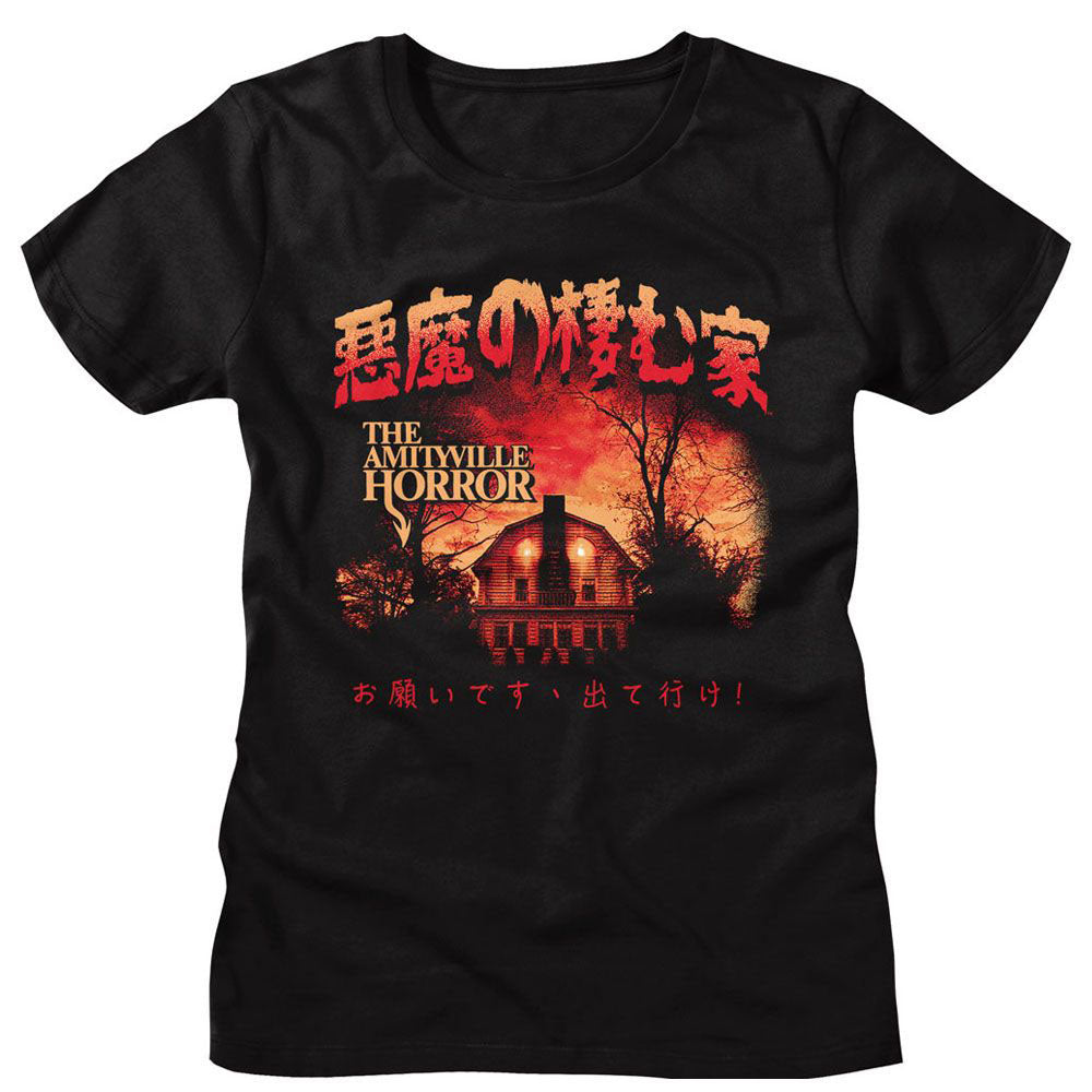 Amityville Horror Ah Kanji Junior Top Front