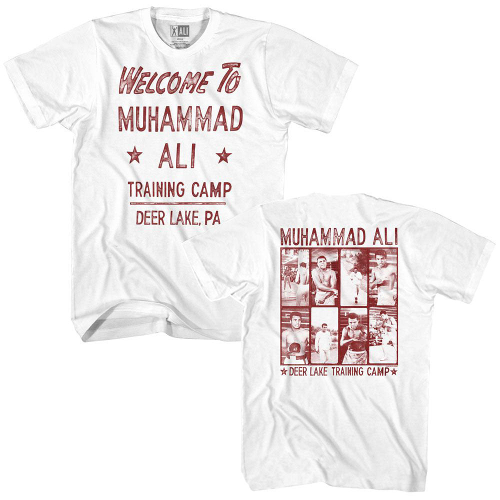 Muhammad Ali Welcome To Camp T-shirt Front