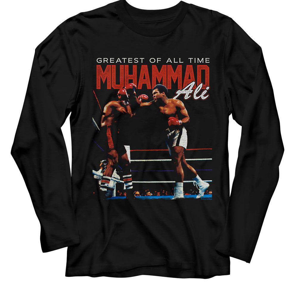 Muhammad Ali Fight Ring Long Sleeve Front