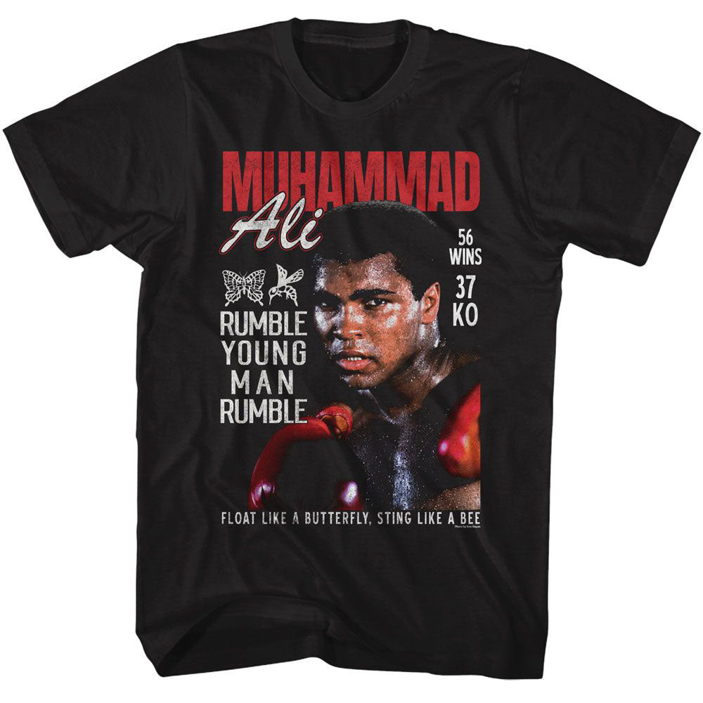 Muhammad Ali Sweat Photograph T-shirt Front
