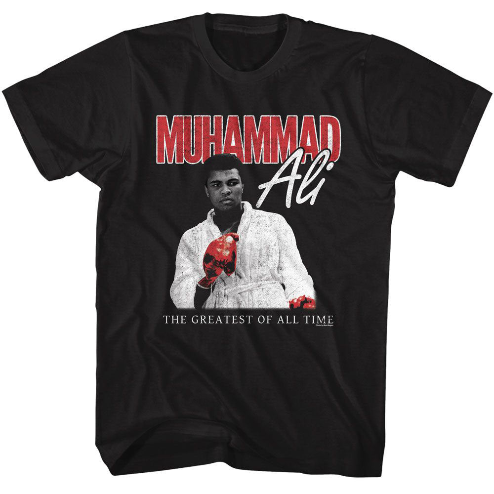 Muhammad Ali Red Glove Stare T-shirt Front