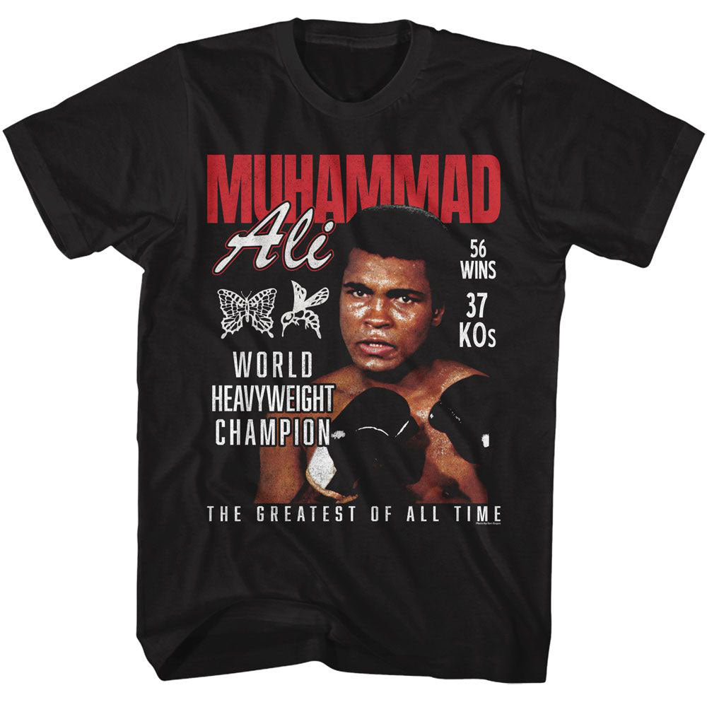 Muhammad Ali Heavyweight Champion T-shirt Front