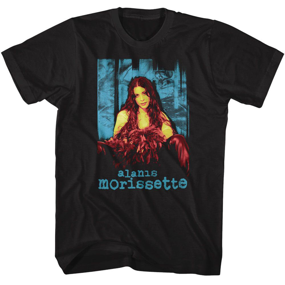 Alanis Morissette Tricolor T-shirt Front
