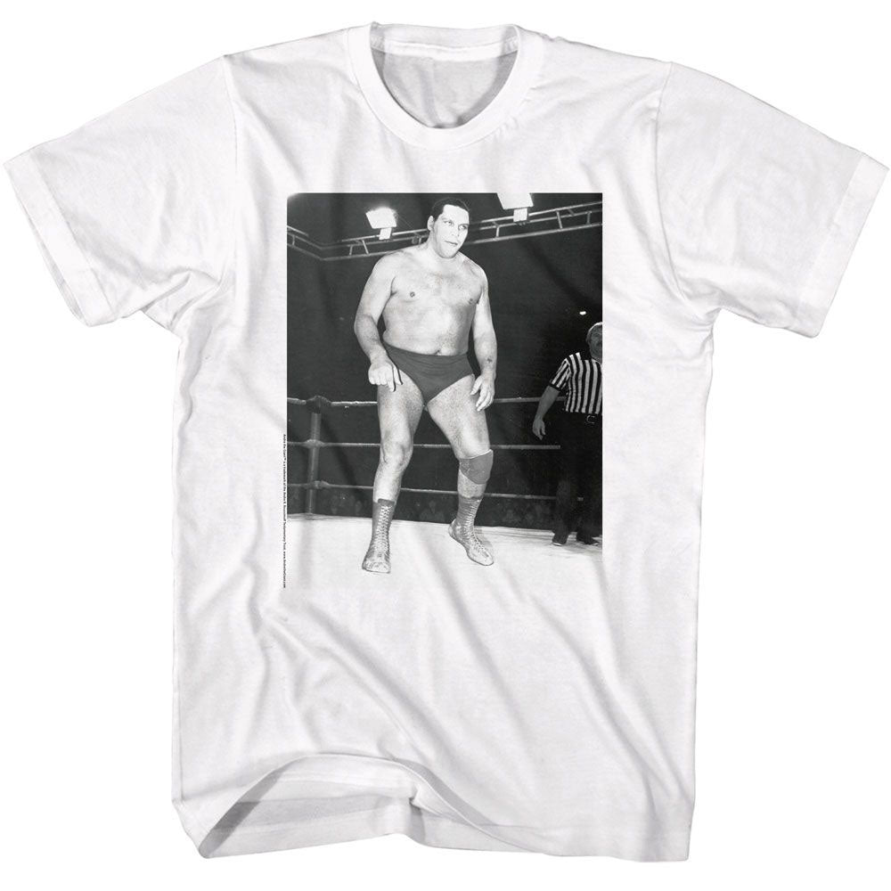 Andre The Giant Andre Bw T-shirt Front