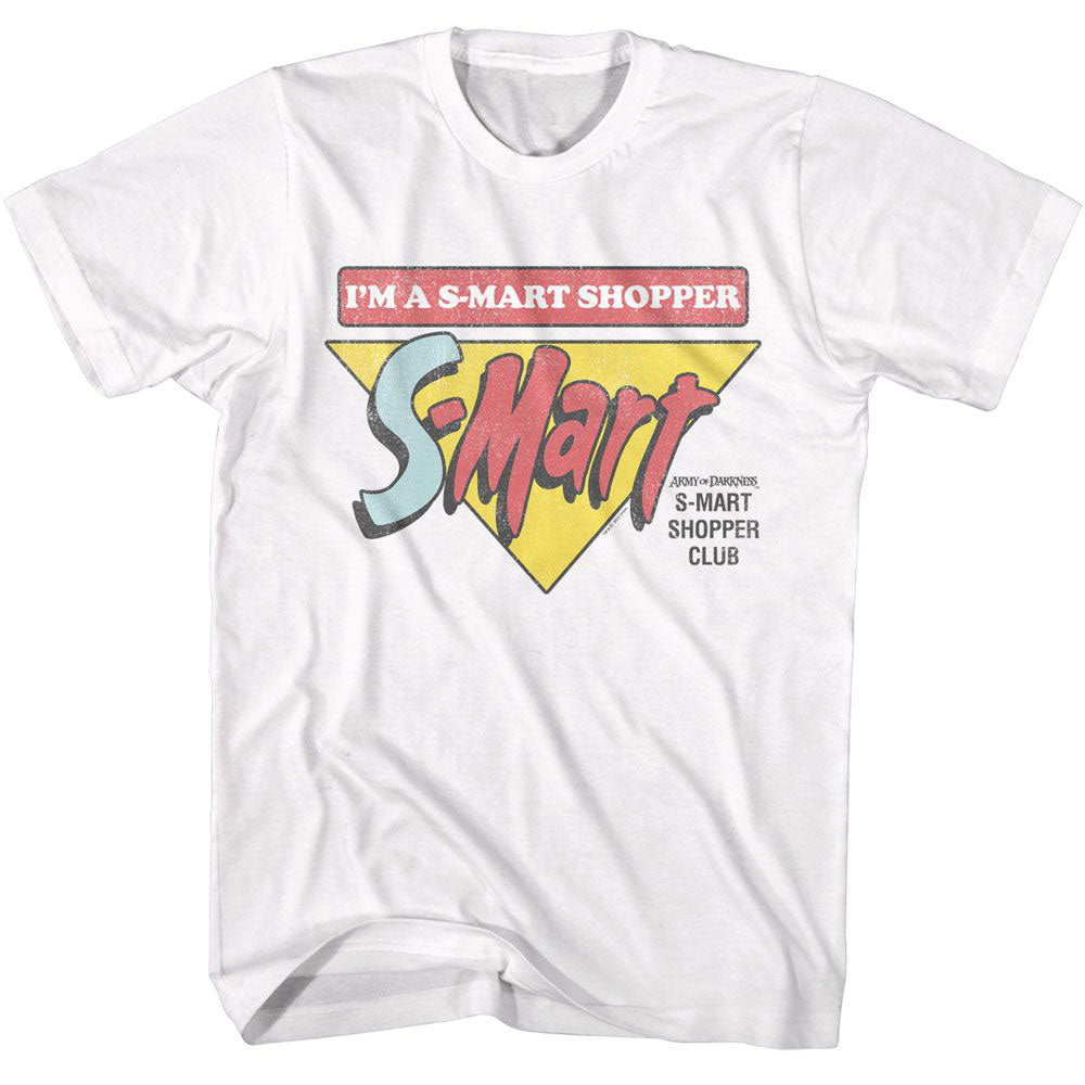 Army Of Darkness Aod S Mart Smart Shopper T-shirt Front