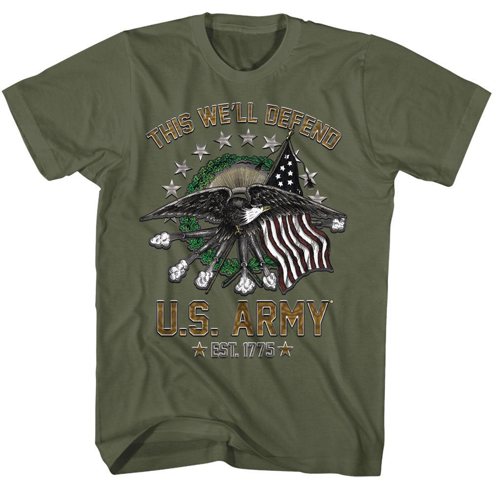 Army This We Will Defend T-shirt Front
