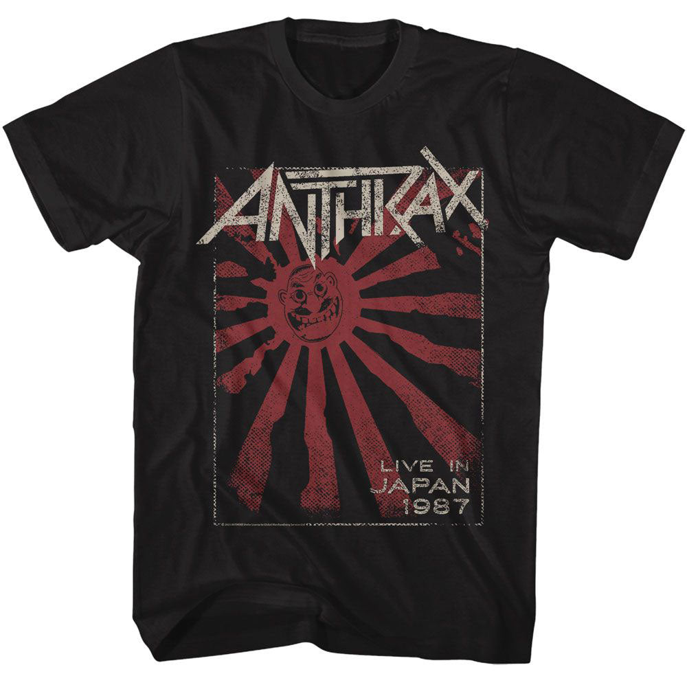 Anthrax Japan 87 T-shirt Front