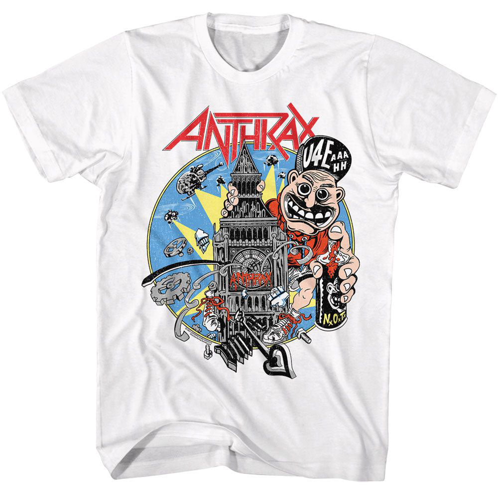 Anthrax U4eaaahh T-shirt Front